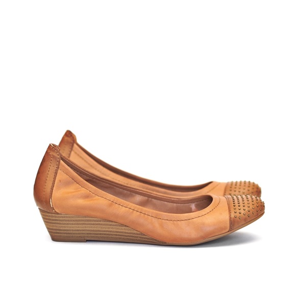 Lucky Brand Shoes - Lucky Brand | closed toe ballet wedge heel size 8